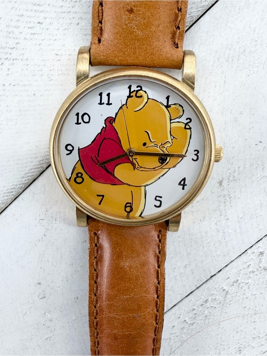 Disney Timex Accessories - Vintage 90s Disney Winnie the Pooh Timex Thinking Watch
